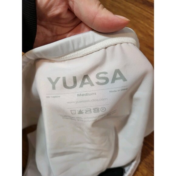 Yuasa White Size M Swim Briefs - Picture 3 of 3